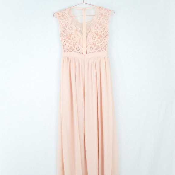 Maniju Blush Size M Formal Dress - Picture 3 of 10